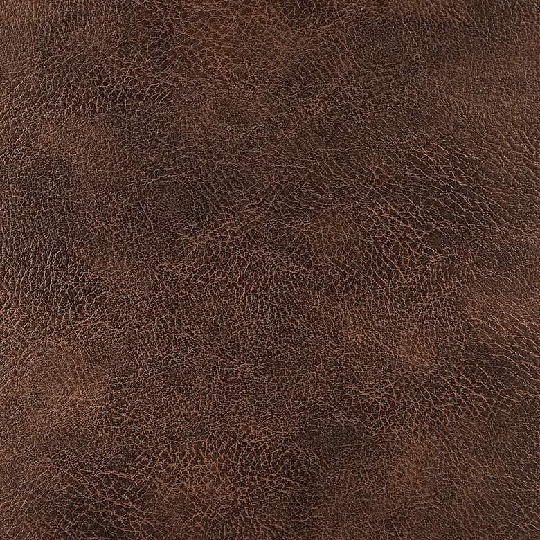 Image 3 Zach 25 1/2" Brown Leatherette Counter Stool more views