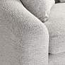 Zachery Merino Cotton Curved Stationary Sofa