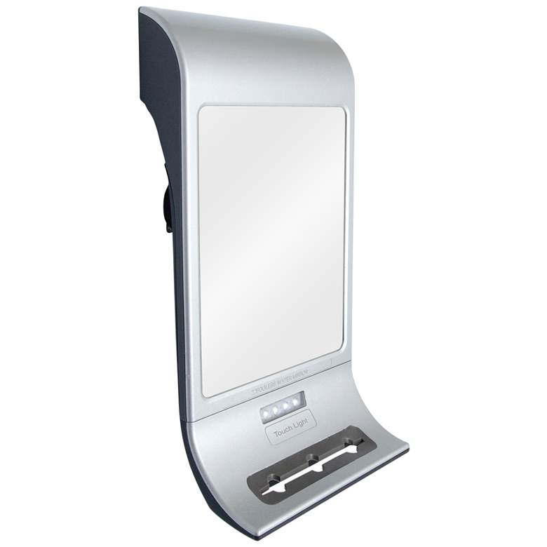 Image 1 Zadro Z'Fogless Silver LED Lighted Bluetooth Water Mirror