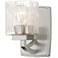 Zaid by Z-Lite Brushed Nickel 1 Light Wall Sconce