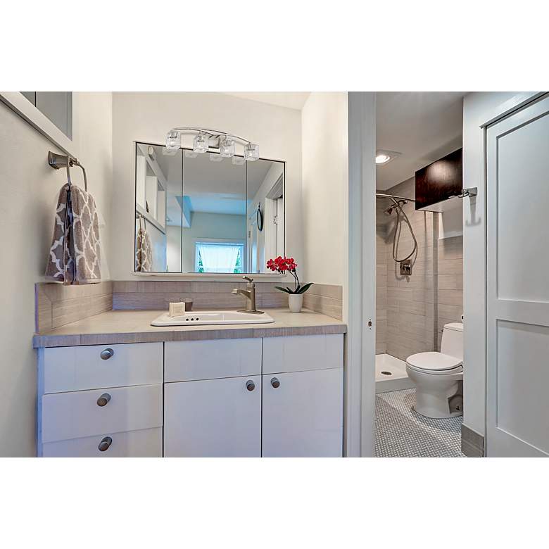 Image 3 Zaid by Z-Lite Brushed Nickel 4 Light Vanity more views