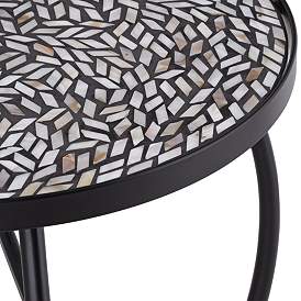 Image3 of Zaltana Mosaic Outdoor Accent Table more views