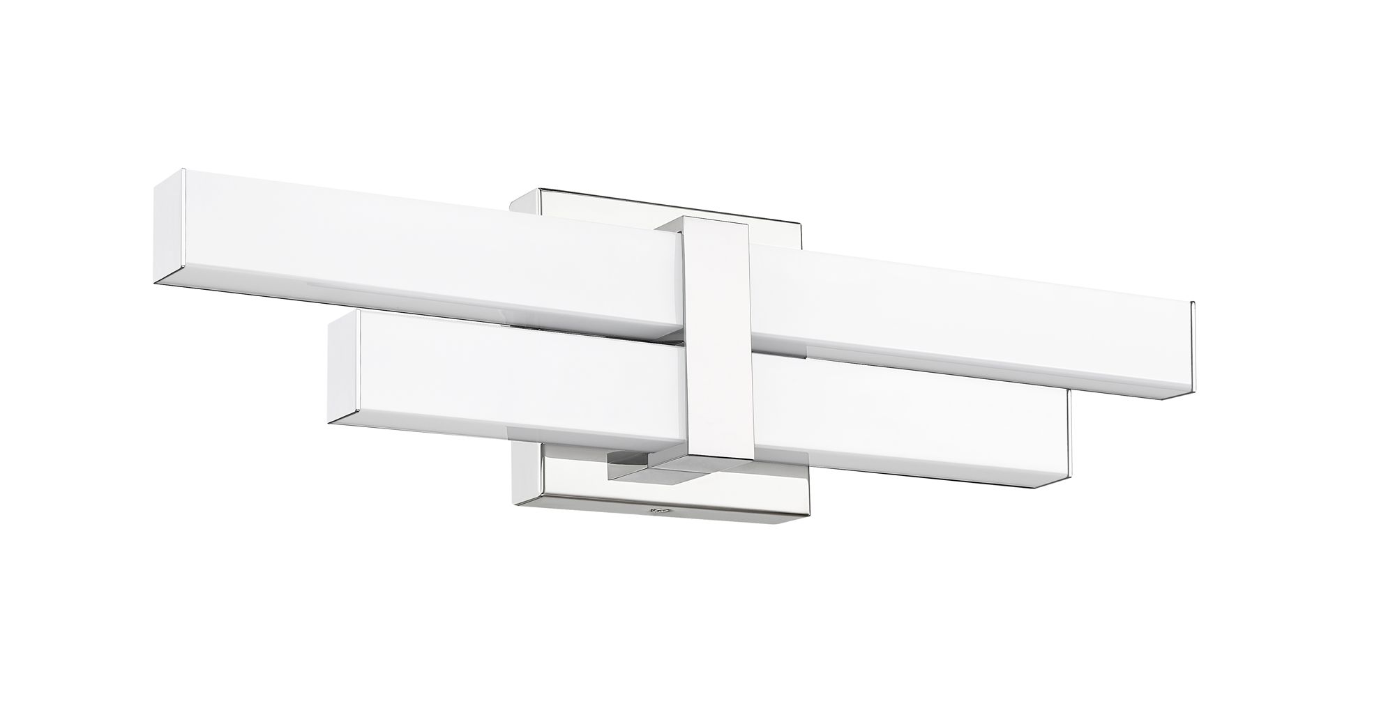 Zane 18" Wide Chrome LED 2-Light Bath Light