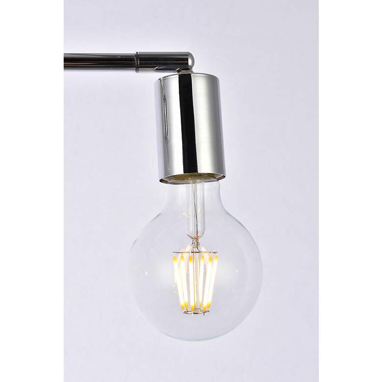 Image 4 Zane 2 Lts Chrome Flush Mount more views