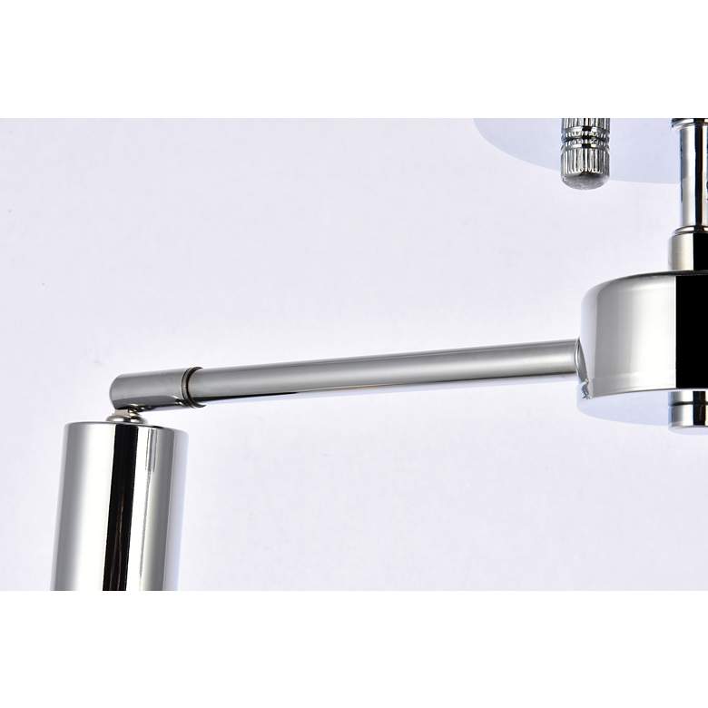 Image 5 Zane 2 Lts Chrome Flush Mount more views