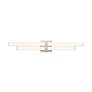 7_Zane 32" Wide Brushed Nickel 2-Light LED Vanity Bath Light more views