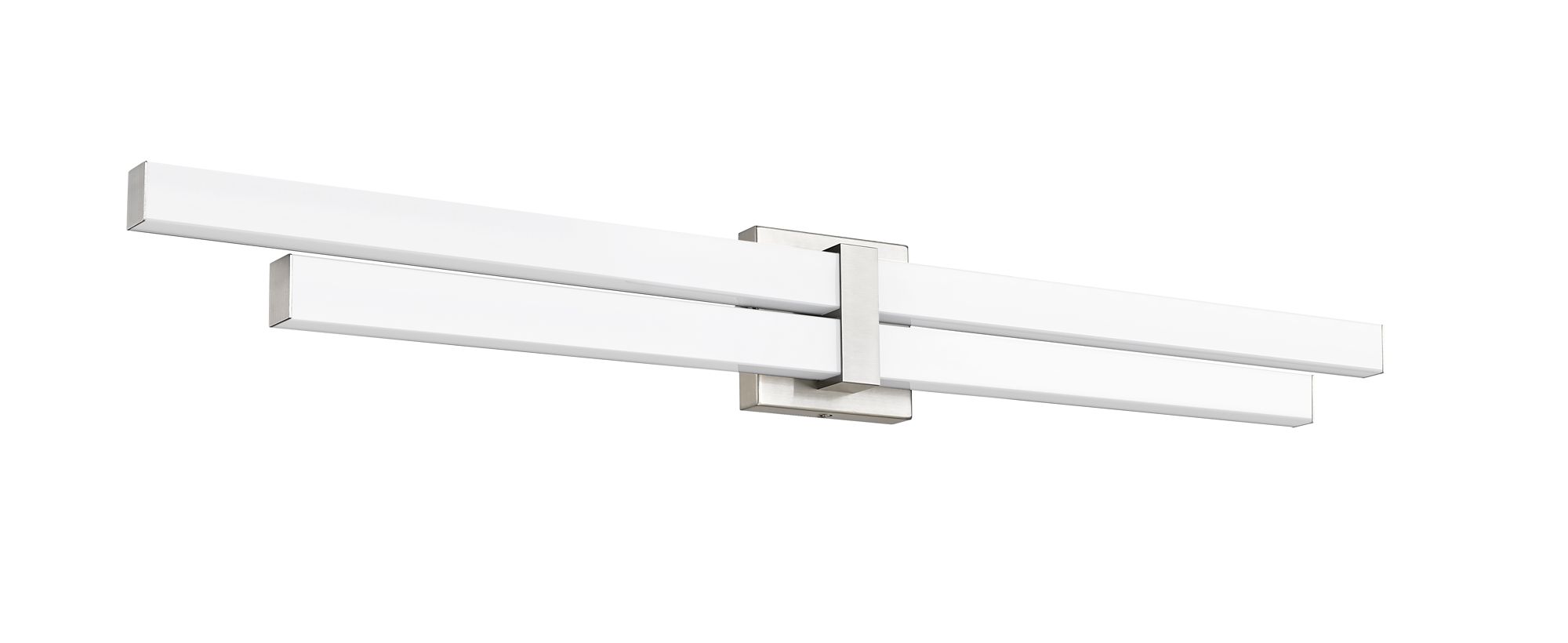 Zane 40" Wide Brushed Nickel LED Bath Light in scene