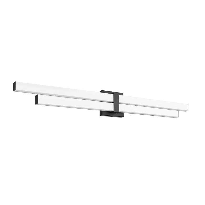 Image 7 Zane by Z-Lite Matte Black 2 Light Vanity more views