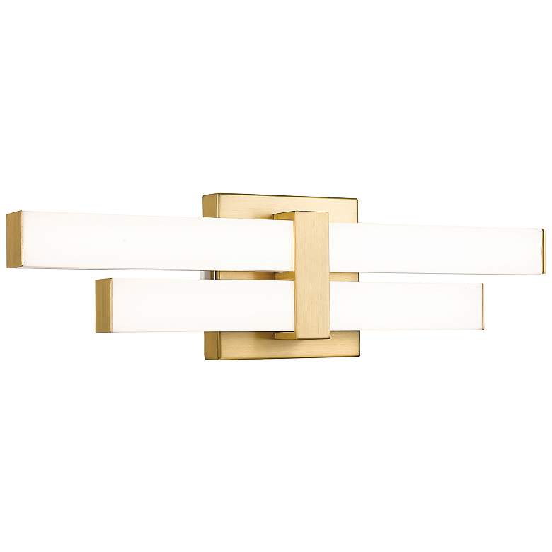 Image 2 Zane by Z-Lite Modern Gold 2 Light Vanity