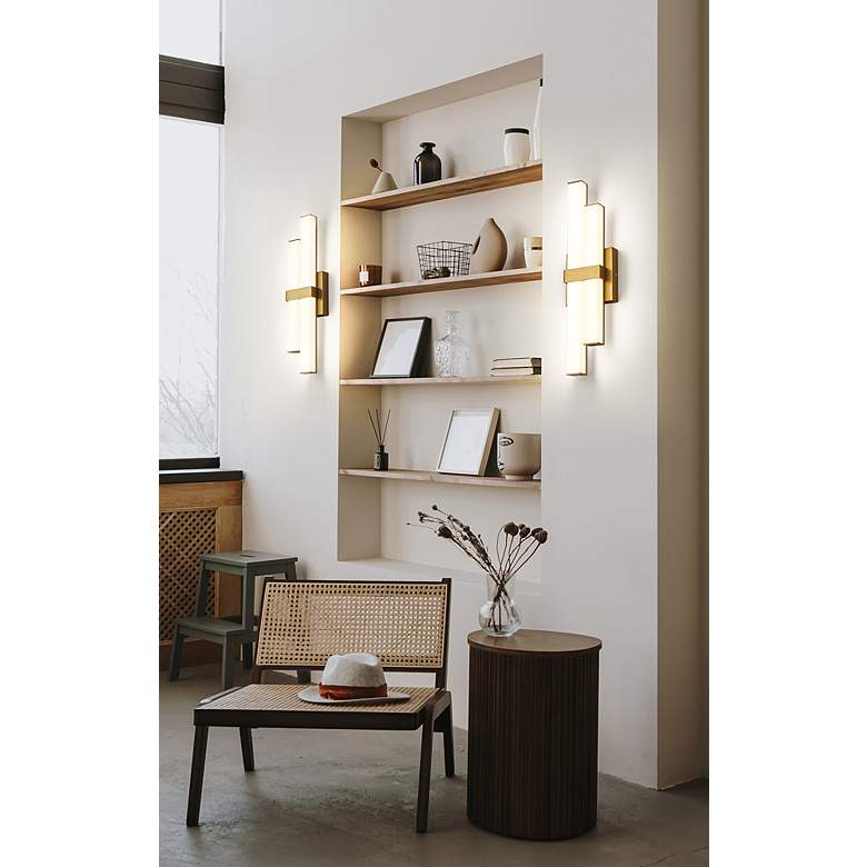 Image 3 Zane by Z-Lite Modern Gold 2 Light Vanity more views