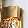 3_Zantra 4.9" Wide Gold 1-Light LED Wall Sconce more views