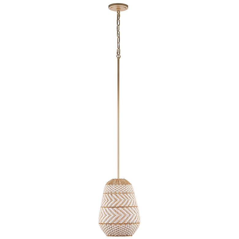 Image 2 Zanzibar 1 Light Soft Gold Pendant