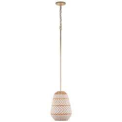 Zanzibar 1 Light Soft Gold Pendant