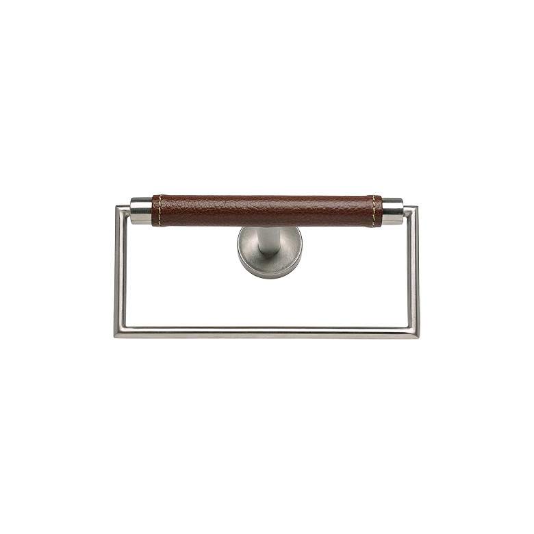 Image 1 Zanzibar Collection 6 inch Wide Stainless Steel Towel Ring