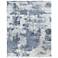 Zarah Abstract Hand Tufted Blue Area Rug 8917F 5' x 8'