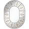 Zarah Gold Filigree Etched 30" x 40" Wall Mirror