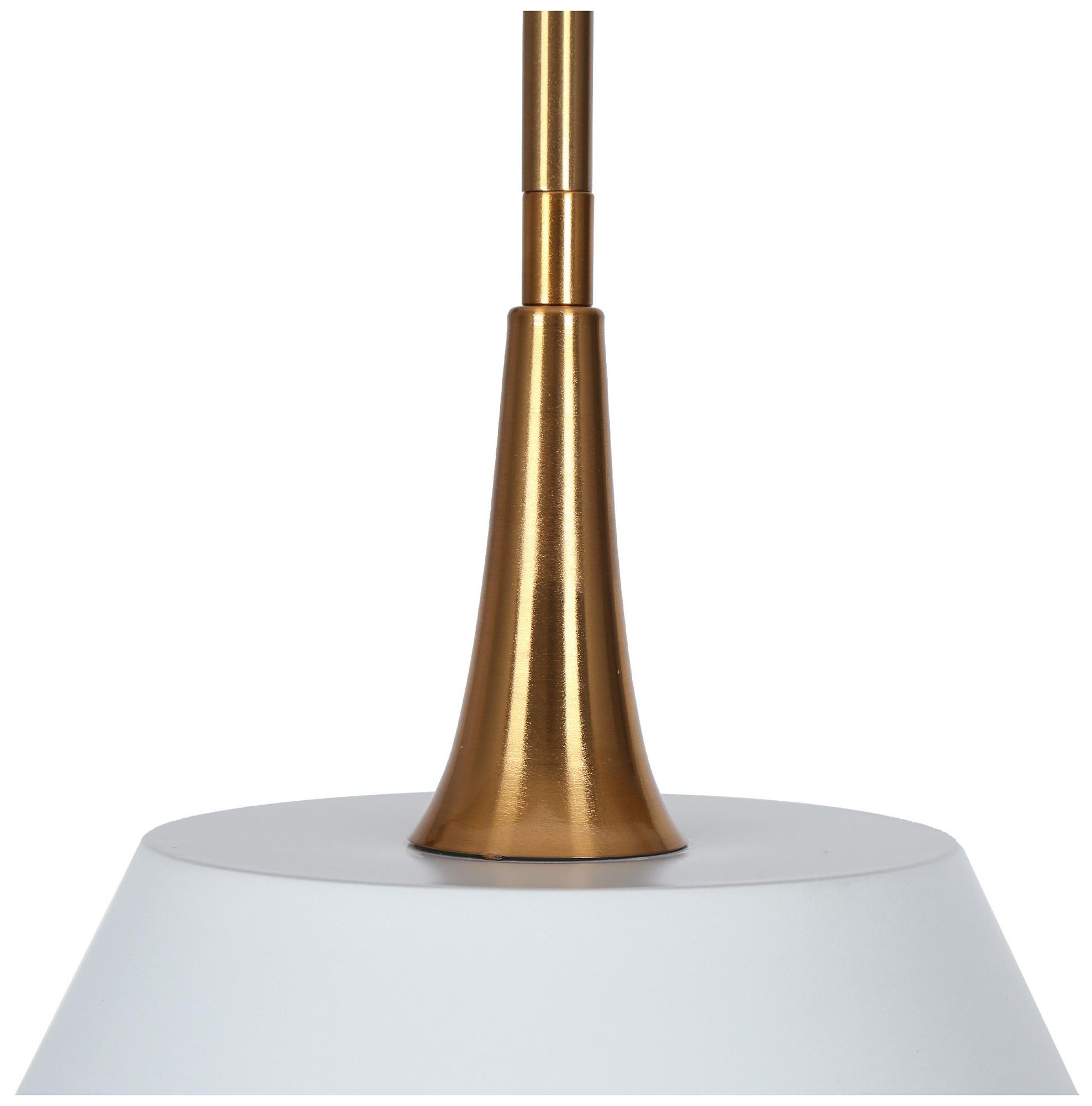 Image 4 Zavo 9" Wide Gold 1-Light Cone Pendant more views