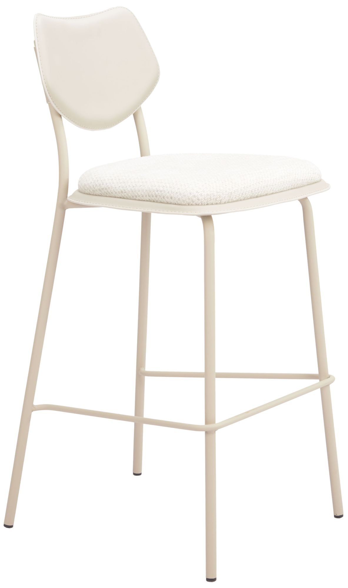 Image 2 Zeal Barstool (Set of 4) Light Gray & Beige more views