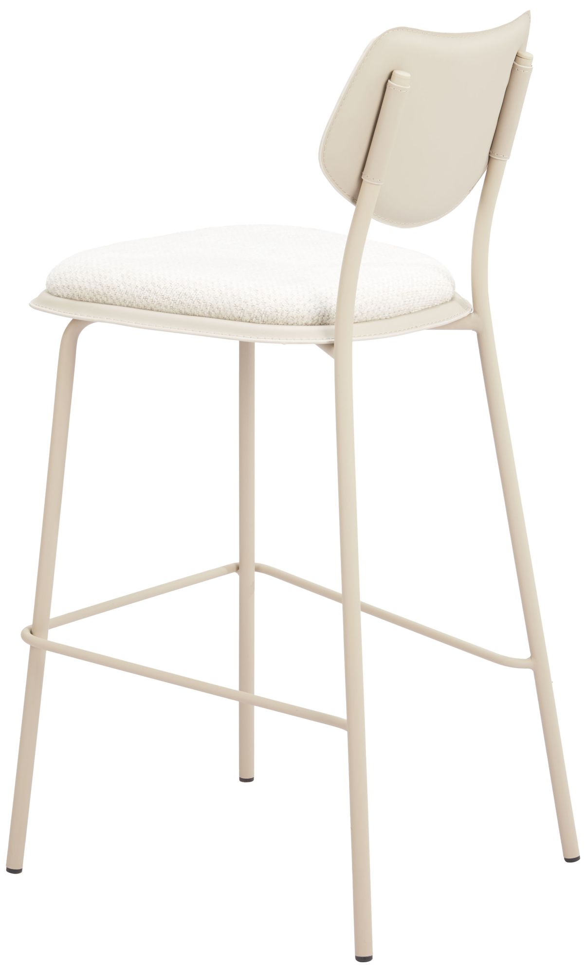 Image 6 Zeal Barstool (Set of 4) Light Gray & Beige more views