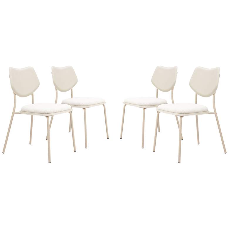Image 1 Zeal Dining Chair (Set of 4) Light Gray