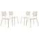 Zeal Dining Chair (Set of 4) Light Gray