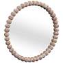 5_Zeena White-Washed Wood 30" Round Wall Mirror more views