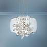 1_Zeev Destiny 11" Wide Chrome and Glass LED Mini Pendant Light