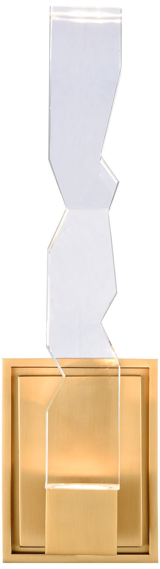 Image 2 Zeev Mamadim 16" High Aged Brass LED Wall Sconce more views