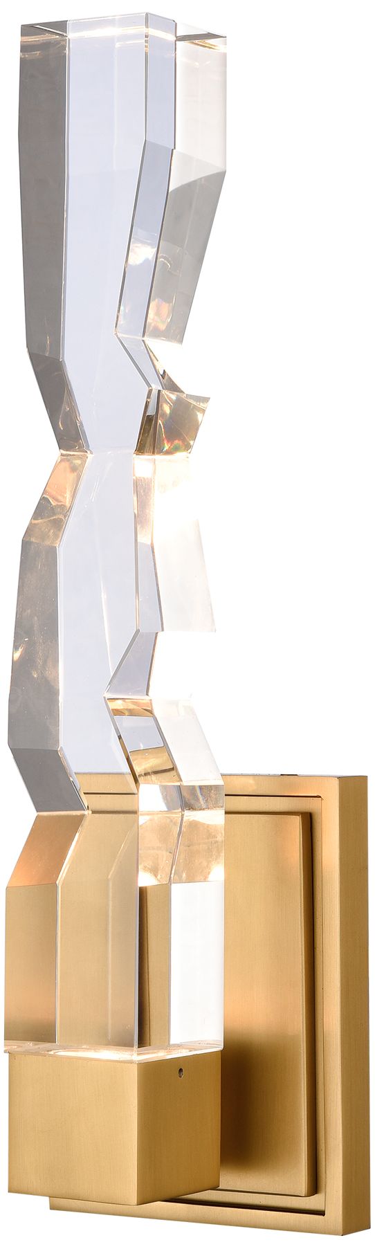 Image 3 Zeev Mamadim 16" High Aged Brass LED Wall Sconce more views