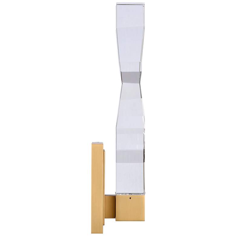 Image 5 Zeev Mamadim 16" High Aged Brass LED Wall Sconce more views