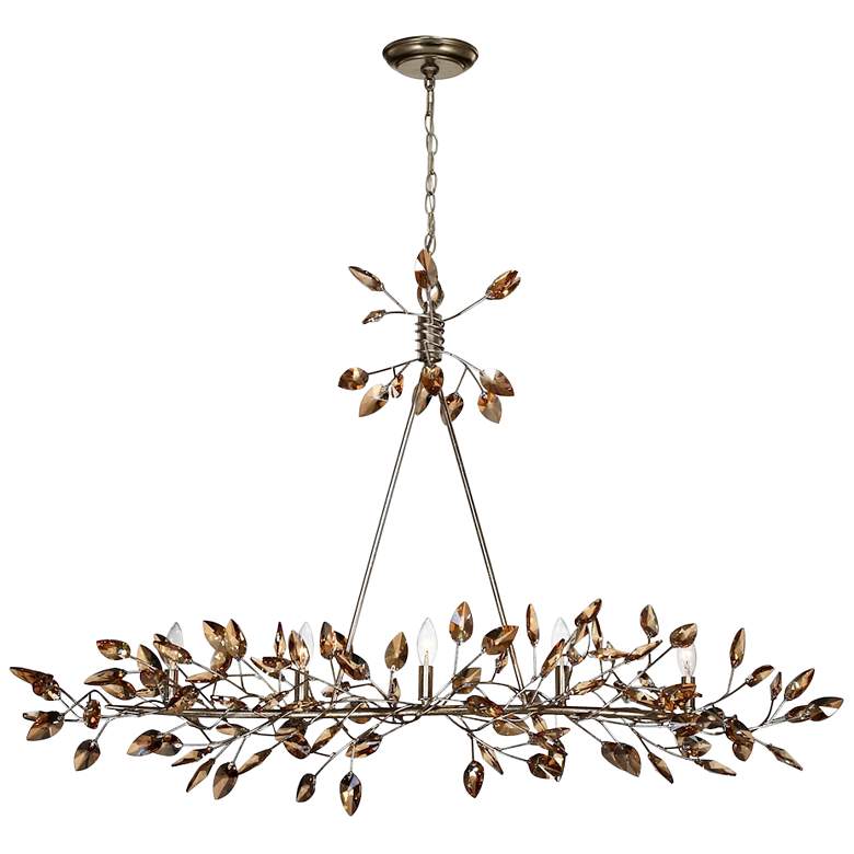 Image 2 Zeev Misthaven 50" Antique Gold Kitchen Island Light Chandelier
