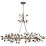 2_Zeev Misthaven 50" Antique Gold Kitchen Island Light Chandelier