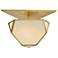 Zeev Moonbow 20 3/4" Wide Aged Brass Ceiling Light