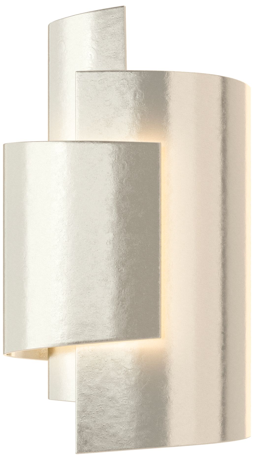 Zen 13.9"High Sterling Wall Sconce - Made to Order
