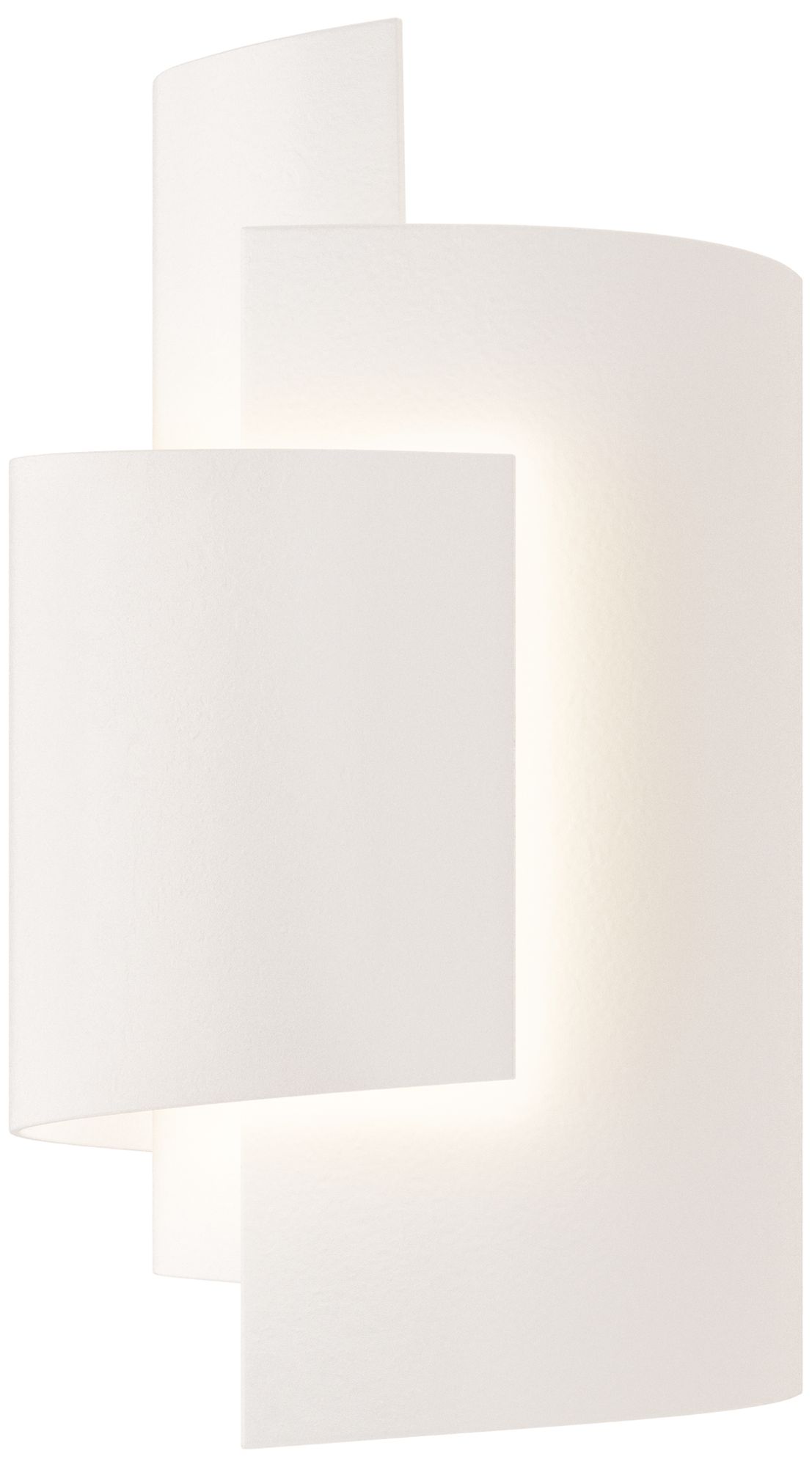 Zen 13.9"High White Wall Sconce - Made to Order