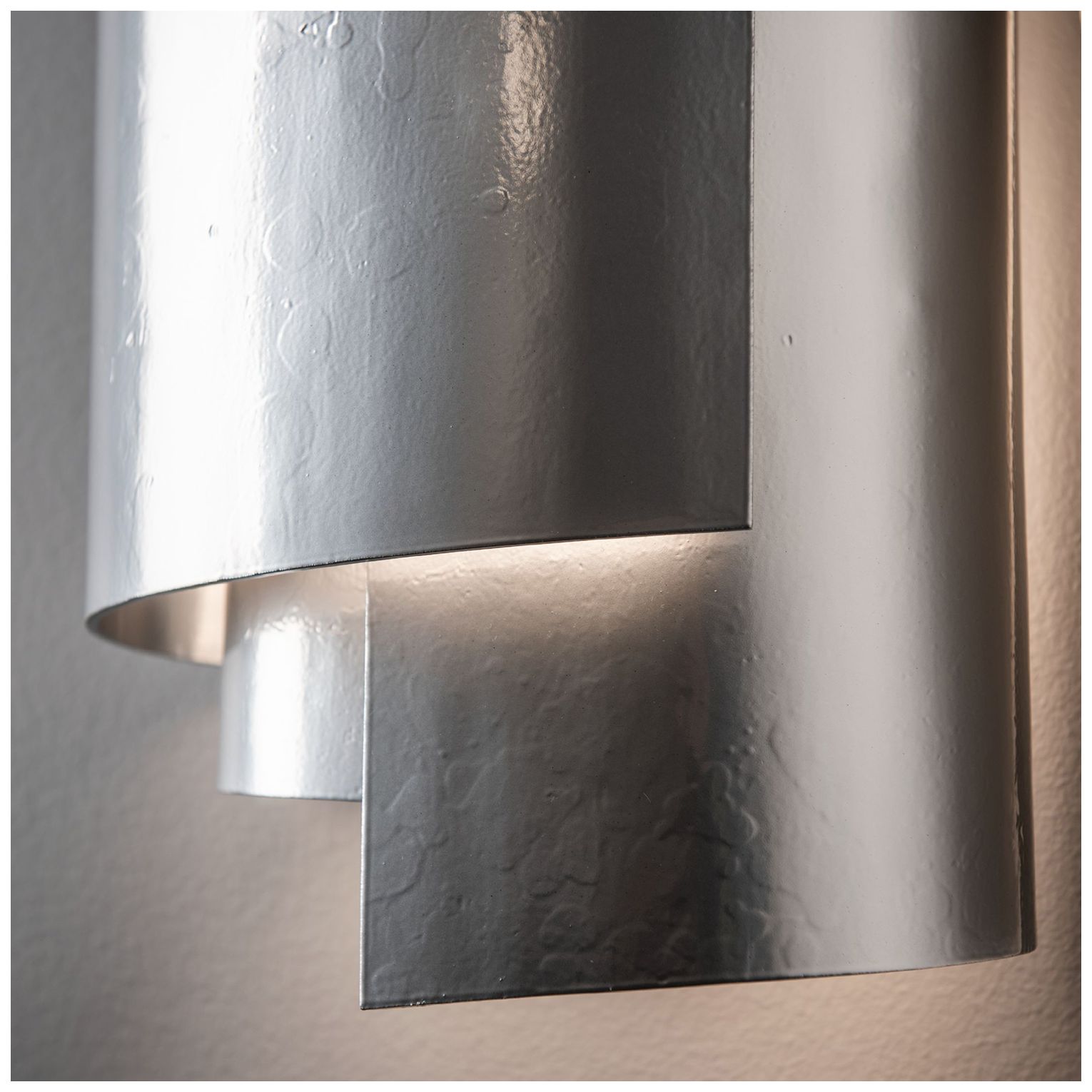 Image 4 Zen 13.9" High Sterling Sconce more views