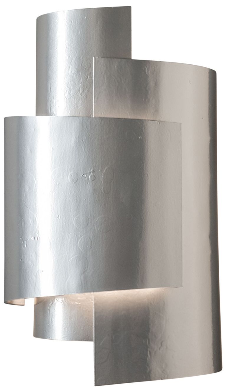 Image 2 Zen 13.9"High Sterling Wall Sconce