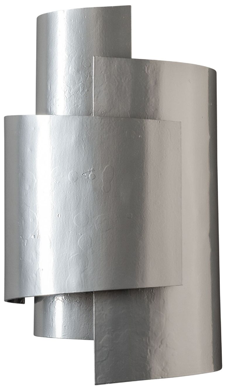 Zen 13.9"High Sterling Wall Sconce