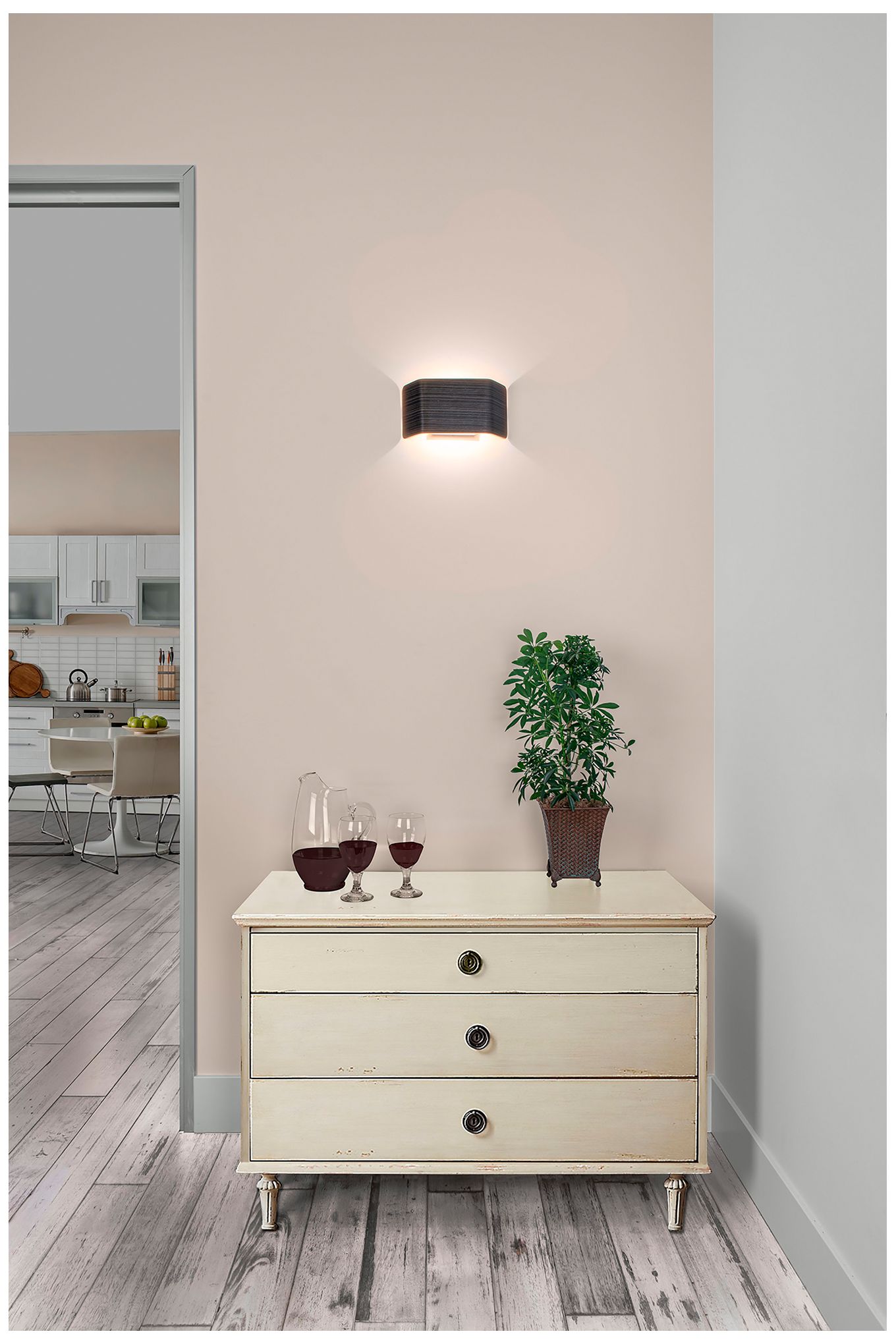 Image 4 Zen LED Sconce - Ebony Finish more views