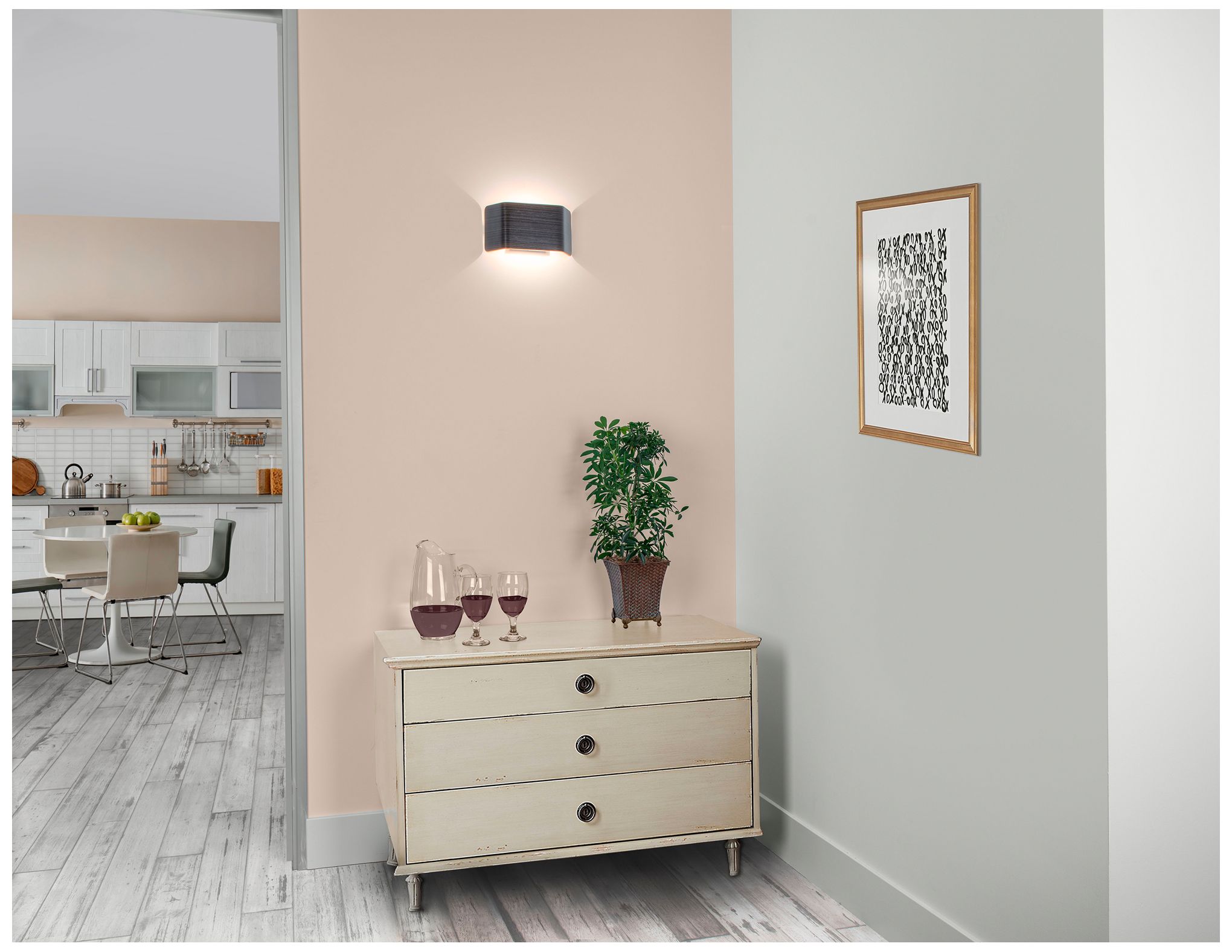 Image 5 Zen LED Sconce - Ebony Finish more views