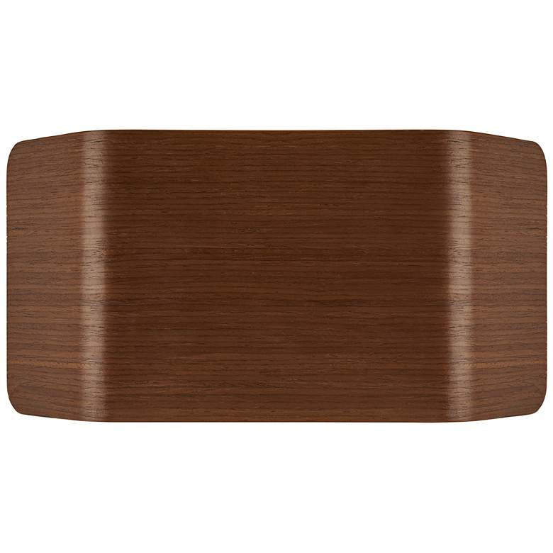 Image 1 Zen LED Sconce - Walnut Finish