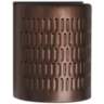 Zenia 10" High Rubbed Copper Outdoor Wall Light