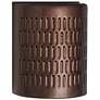 Zenia 10" High Rubbed Copper Outdoor Wall Light