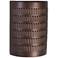 Zenia 13" High Rubbed Copper LED Outdoor Wall Light