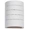 Zenia-8.5-inch-high-ceramic-paintable-white-up/down-LED-outdoor-wall-light
