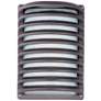 1_Zenith 12" High Architectural Bronze LED Outdoor Wall Light