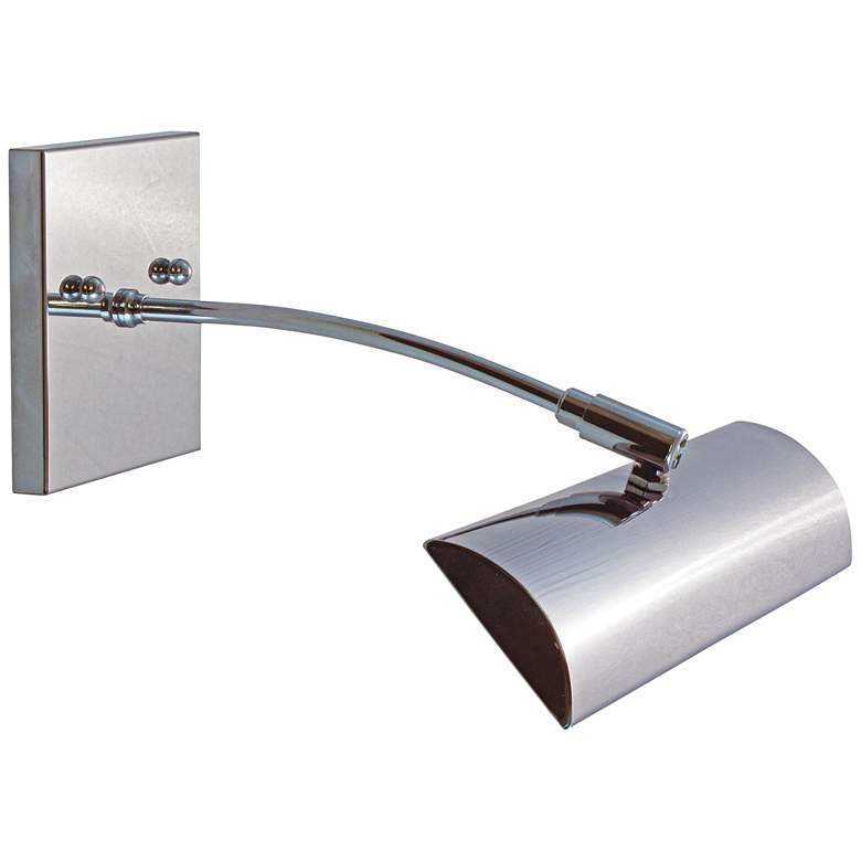 Image 1 Zenith 12" Wide Chrome Direct Wire LED Picture Light
