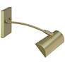 Zenith 12" Wide Satin Brass Direct Wire LED Picture Light
