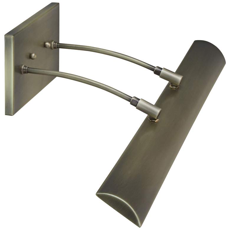 Image 1 Zenith 24" Wide Antique Brass Direct Wire LED Picture Light