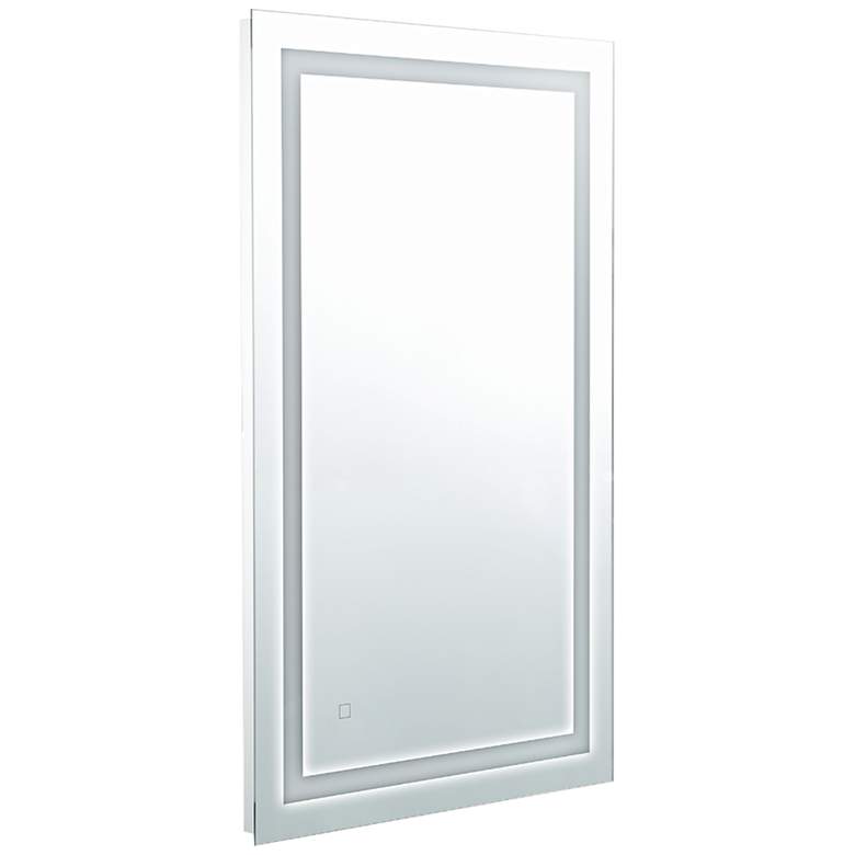 Image 1 Zenith 24" x 40" Rectangular LED Lighted Vanity Wall Mirror